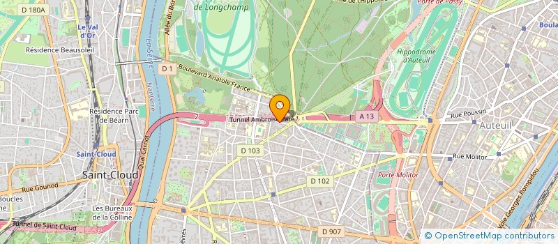 localisation de l'entreprise FREROT CONSULTING à BOULOGNE-BILLANCOURT