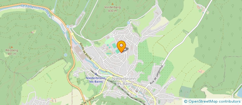 localisation de l'entreprise FREROTS IMMO  NIEDERBRONN-LES-BAINS