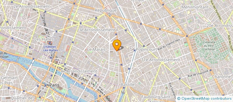 localisation de l'entreprise FRERTECH  PARIS