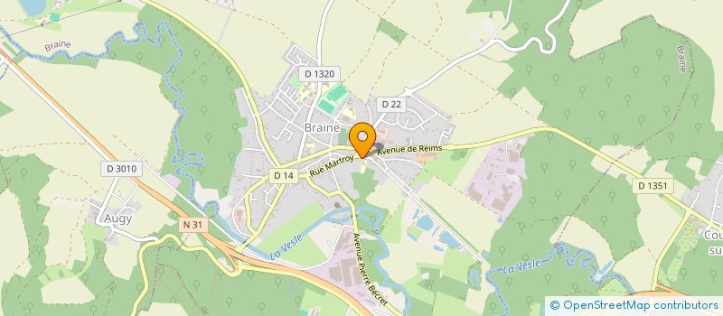 localisation de l'entreprise FRES-KA EUROPE à BRAINE