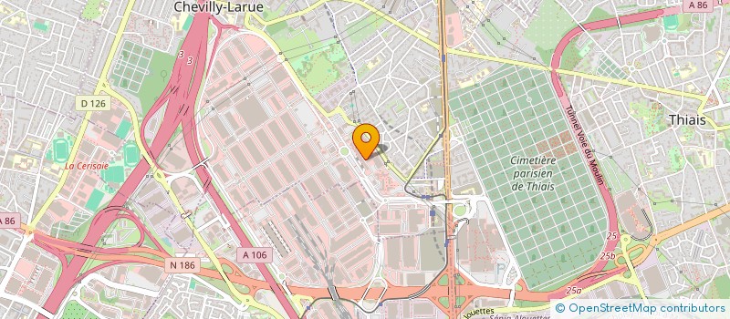 localisation de l'entreprise FRESAL  CHEVILLY-LARUE