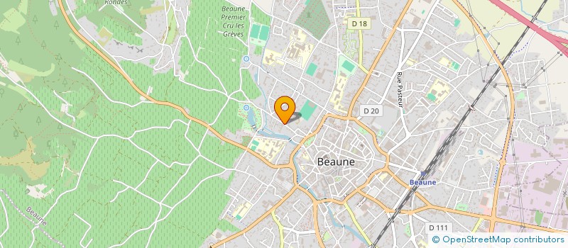 localisation de l'entreprise FRESALU à BEAUNE