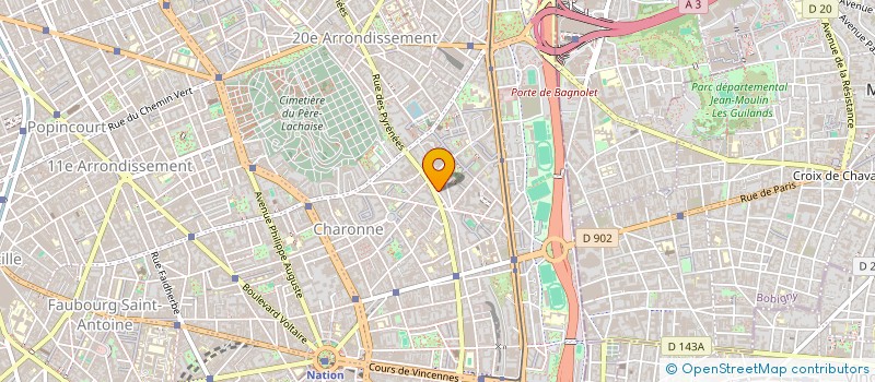 localisation de l'entreprise FRESE ROBINETTERIE à PARIS