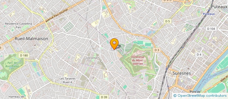 localisation de l'entreprise FRESEMA à RUEIL-MALMAISON