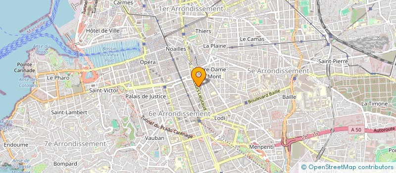 localisation de l'entreprise FRESER à MARSEILLE