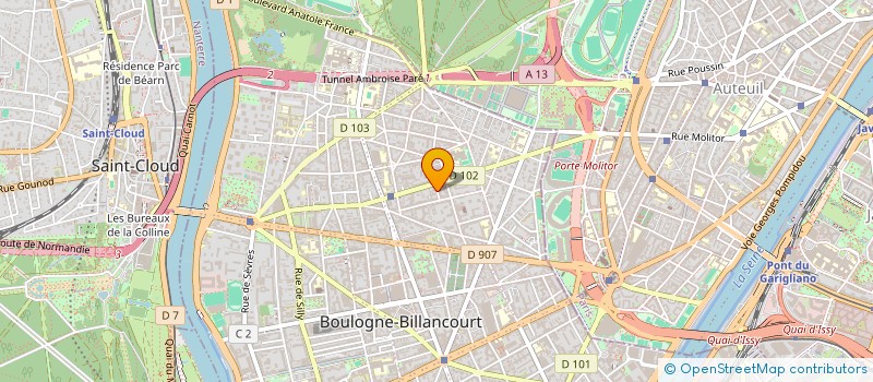 localisation de l'entreprise FRESH  BOULOGNE-BILLANCOURT