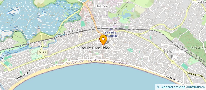 localisation de l'entreprise FRESH à LA BAULE-ESCOUBLAC