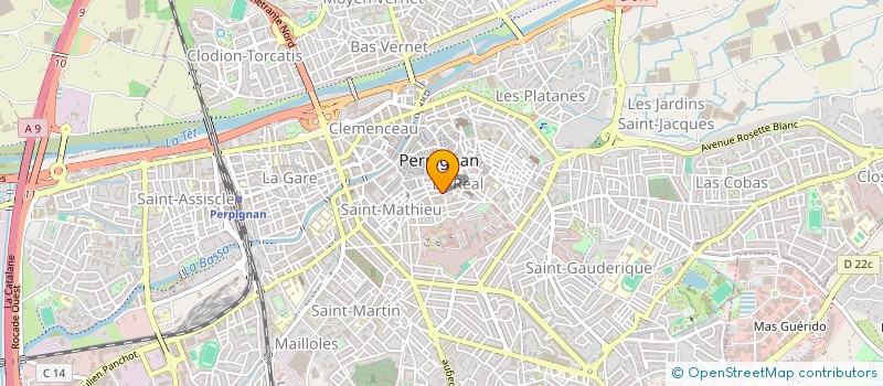 localisation de l'entreprise FRESH  PERPIGNAN