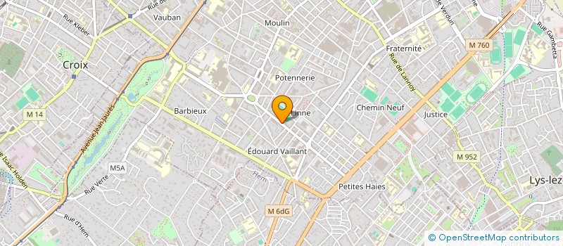 localisation de l'entreprise FRESH AGENCE  ROUBAIX