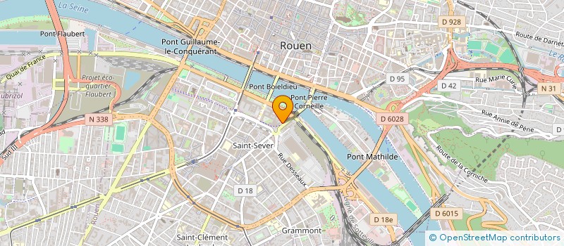 localisation de l'entreprise FRESH AND CO à ROUEN