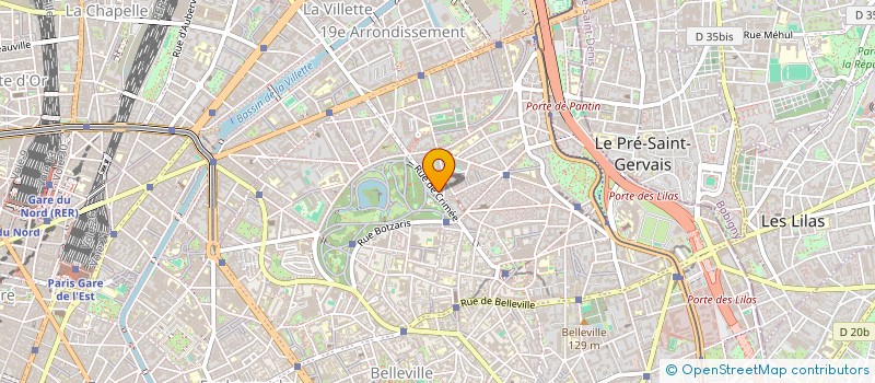 localisation de l'entreprise FRESH ARCHITECTURES  PARIS