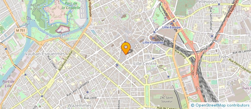 localisation de l'entreprise FRESH BURRITOS à LILLE