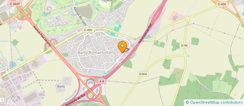 localisation de l'entreprise FRESH CLEANING  BAILLY-ROMAINVILLIERS