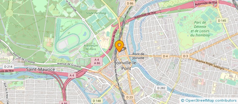 localisation de l'entreprise FRESH COM à JOINVILLE-LE-PONT