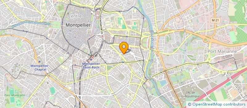 localisation de l'entreprise FRESH CUT MONTPELLIER à MONTPELLIER