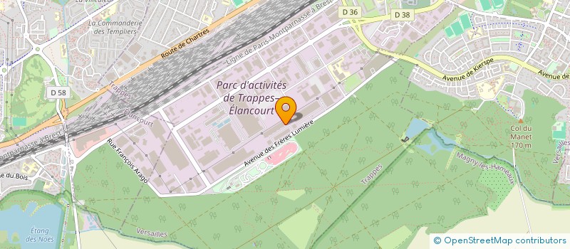 localisation de l'entreprise FRESH DISTRIB à TRAPPES