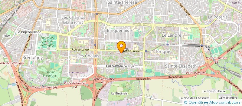 localisation de l'entreprise FRESH FOOD  RENNES