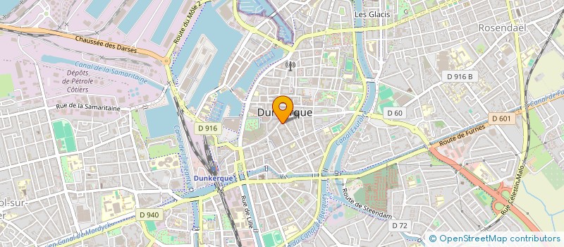 localisation de l'entreprise FRESH FOOD  DUNKERQUE