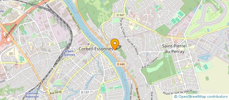 localisation de l'entreprise FRESH'HEUR à CORBEIL-ESSONNES