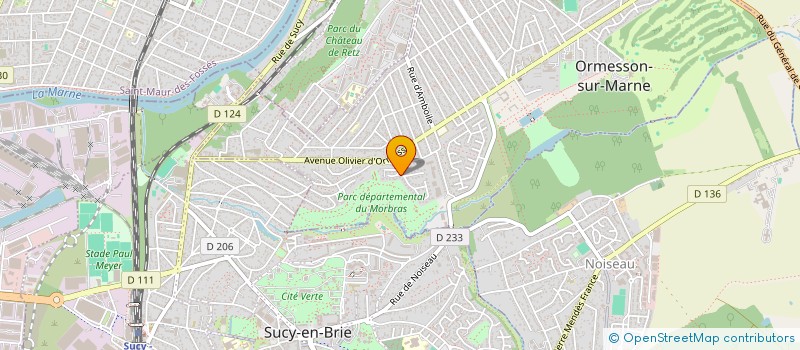 localisation de l'entreprise FRESH INITIUM à ORMESSON-SUR-MARNE