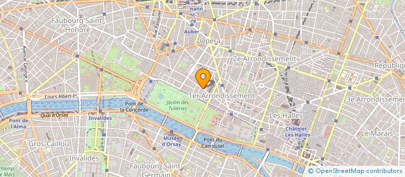 localisation de l'entreprise FRESH + MORE  PARIS