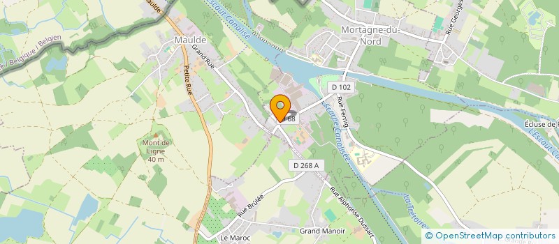 localisation de l'entreprise FRESH MOTORS 59  MORTAGNE-DU-NORD