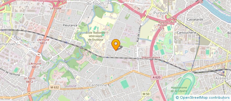 localisation de l'entreprise FRESH TOUCH à TOULOUSE