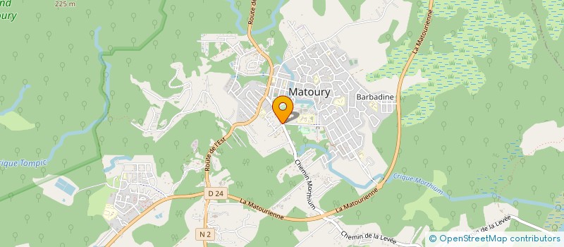 localisation de l'entreprise FRESH'UP GROUP à MATOURY