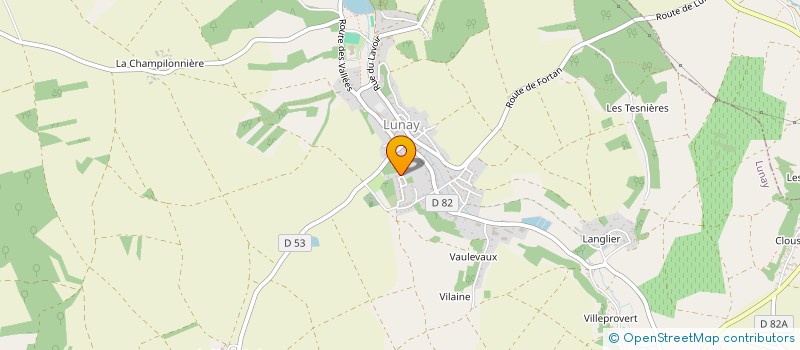 localisation de l'entreprise FRESHA ' NIMO à LUNAY