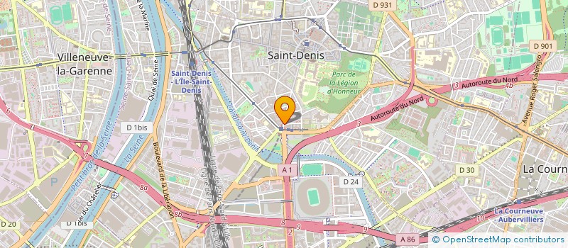 localisation de l'entreprise FRESHOME à SAINT-DENIS