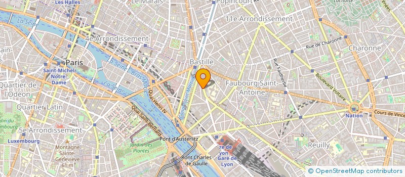 localisation de l'entreprise FRESHRIVERS à PARIS