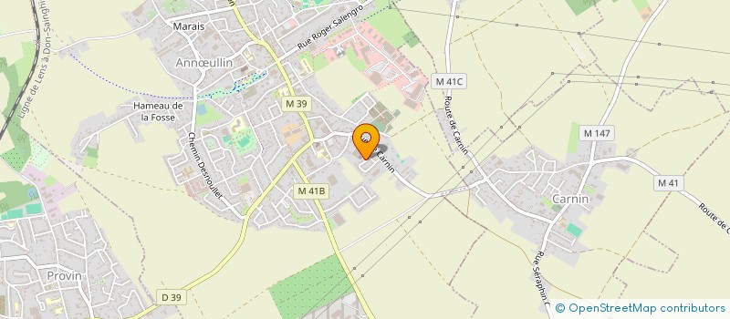 localisation de l'entreprise FRESHSTATION  ANNULLIN