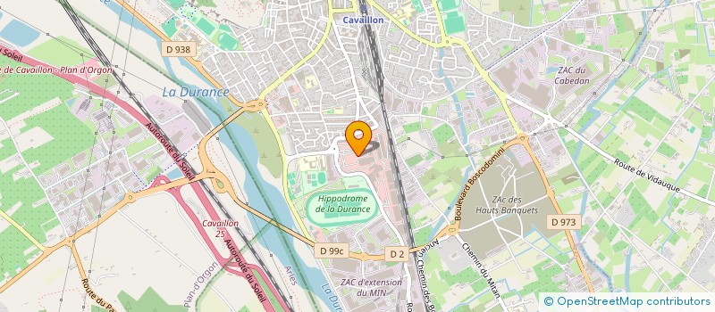 localisation de l'entreprise FRESHWAY à CAVAILLON
