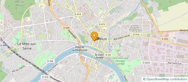 localisation de l'entreprise FRESHY'SIM  MELUN
