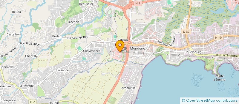 localisation de l'entreprise FRESIA 23  BAIE MAHAULT