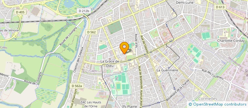 localisation de l'entreprise FRESIE à CAEN