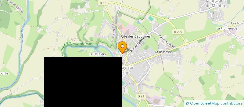 localisation de l'entreprise FRESNAY-SUR-SARTHE ROBOTEECH à FRESNAY-SUR-SARTHE