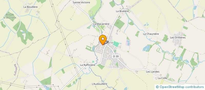 localisation de l'entreprise FRESNEAU ENERGIES à ESSARTS-EN-BOCAGE