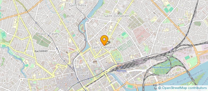 localisation de l'entreprise FRESNEL à NANTES