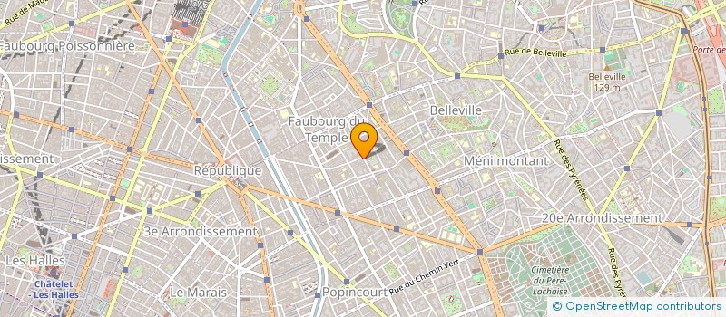 localisation de l'entreprise FRESNO  PARIS