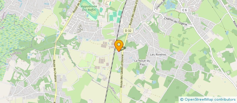 localisation de l'entreprise FRESOJELA  CHALLANS