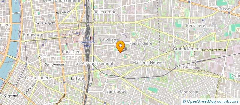 localisation de l'entreprise FRESQUE DE LA BIODIVERSITE  LYON