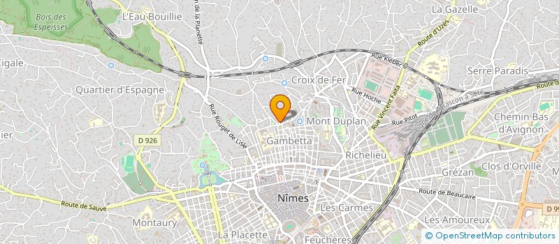 localisation de l'entreprise FRESTINA  NIMES