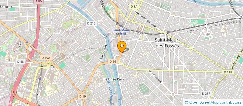 localisation de l'entreprise FRESTYLE à SAINT-MAUR-DES-FOSSES
