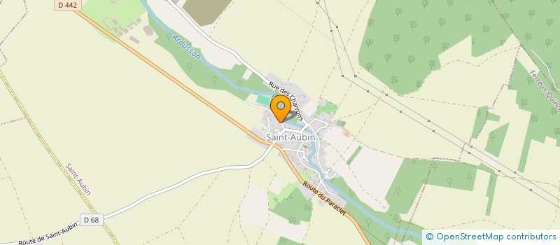 localisation de l'entreprise FRET 3  SAINT-AUBIN