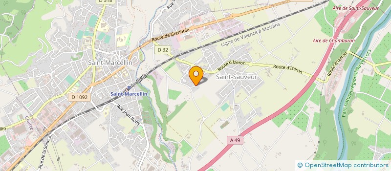 localisation de l'entreprise FRET FROID SERVICE à SAINT-SAUVEUR