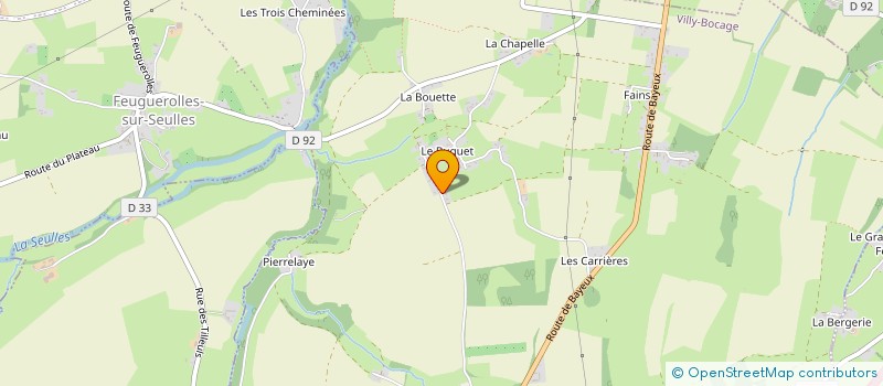 localisation de l'entreprise FRET.ONE  VILLY-BOCAGE