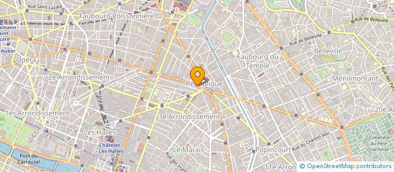 localisation de l'entreprise FRET SERVICES à PARIS