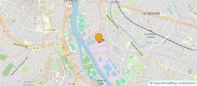 localisation de l'entreprise FRET SYSTEM  CROISSY-SUR-SEINE