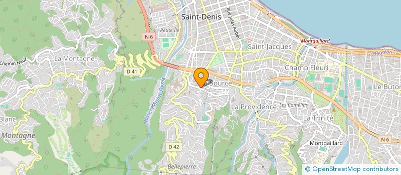 localisation de l'entreprise FRET TRANSPORT à SAINT-DENIS